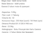 Review Harga Mesin Cuci Polytron PWM 951R 9,5 Kg 2 Tabung